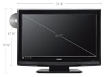 Hitachi L26D103 26 LCD TV with built in DVD player widescreen 720p HDTV high gloss black Hitachi L26D103 - 26 LCD TV with built-in DVD player - widescreen - 720p - HDTV - high-gloss black