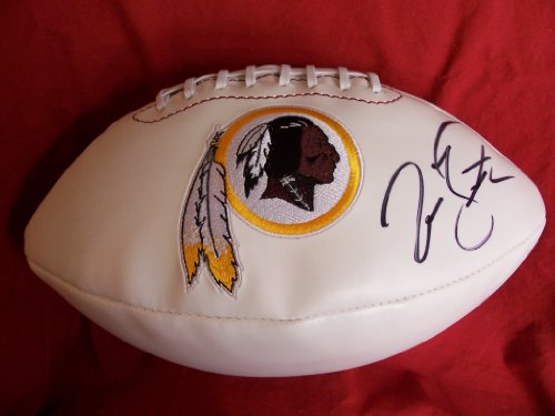Jason Taylor Autographed Washington Redskins Logo Football, Psa/dna Certified Authentic #H64426.