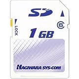 ハギワラシスコム SDカード 1GB CLASS6対応 Proシリーズ HPC-SD1GP6C