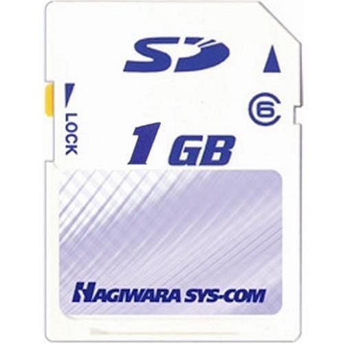 �n�M�����V�X�R�� SD�J�[�h 1GB CLASS6�Ή� Pro�V���[�Y HPC-SD1GP6C