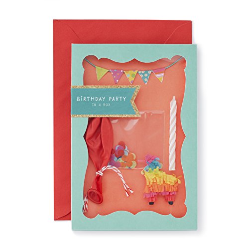 Hallmark Signature Collection Birthday Card: Birthday Party in a Box