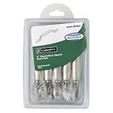 Liberty Hardware P50122A-STN-B1 Decorative Spoon Foot Pull, 10 Piece Value Pack, 3-Inch Center to Center, Satin Nickel