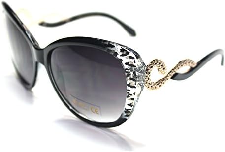 #CB6-S3 Celebrity Eyewear Sexy Animal Print Women's Cateye Sunglasses