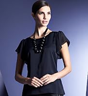 Autograph Pure Silk Frill Sleeve Top Autograph Pure Silk Frill Sleeve Top