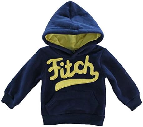 SmartDog Little Boy's Hooded Sweatshirt Black US XL 130CM