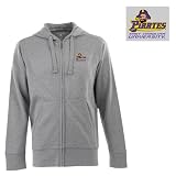 East Carolina Signature Full Zip Hooded Sweatshirt (Grey)