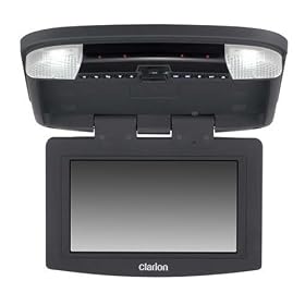 Clarion OHM875VD 8-Inch Overhead Monitor with DVD Player