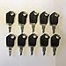 MOTTROL 10 pcs 5P8500 5P-8500 Keys Heavy Equipment Ignition Loader Dozer fits Caterpillar