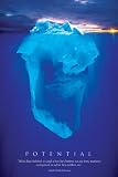 Produkt-Bild: Motivational - Poster - Potential - Iceberg + &Uuml;-Poster