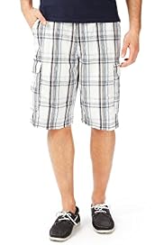 North Coast Pure Cotton Checked Shorts