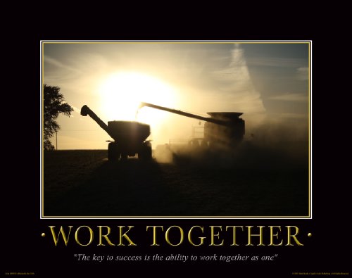 Farmall Case IH Tractor Motivational Poster Art Print 11x14 Charles Freitag Wall Decor Pictures
