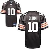 Brady Quinn Cleveland Browns Home NFL Replica Jersey