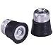 3M Roloc Disc Pad TS and TSM 77724, 1" Diameter, 1/4-20 Thread, Black (Pack of 5)