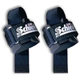 Schiek Deluxe Power Lifting Straps w Neoprene Support - Set of 2