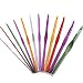 12 tlg Häkelnadel Stricknadeln Set Alu bunt Stärke 2.0MM/2.5MM/3.0MM/3.5MM/4.0MM/4.5MM/5.0MM/5.5MM/6.0MM/6.5MM/7.0MM/8.0MMN EU