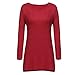 Women Side Zipper Long Casual Loose Tunic Knit Pullover Sweater Dress Jumper