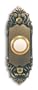 Heath Zenith 925 Wired Door Chime Push Button, Antique Brass with Lighted Center