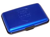 DataSafe RFID Blocking Aluminum Wallet for Credit Cards, Business Cards and Cash