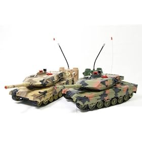 2-Set M1A2 Abrams Main Battle Tanks RC 1 24 Infrared LED Tank R C US MBT from Micro R/C