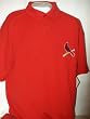 St. Louis Cardinals Pebble Polo