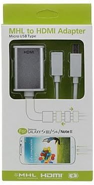 Micro USB to HDMI Huawei S7-951wd MHL HDTV Adapter! True digital conversion using official chipset. [5pin / Power Input / 1080p]