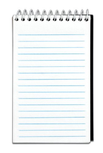 TOPS Top Wire Memo Book, 3x 5 Inches, Narrow Rule, 50 Sheets, 12-Pack, White, (8050)