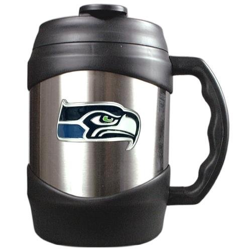 Seattle Seahawks 52oz Stainless Steel Macho Travel Mug