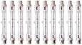 Triangle Bulbs T10359-10 (10 pack) - Q150T3/78MM, 150 Watt, J Type 78mm Double Ended T3, Halogen Light Bulb, 10 Pack