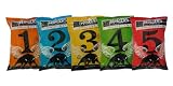 WINGERS Buffalo Nickel Sample Pack, 5 Ounce Bags (Pack of 10)