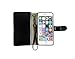 iphone 6 Premium Leather 2 in 1 Cell Phone Wallet Case with 8 Credit Card Slots and Wristband