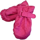 Faded Glory Toddler Girls Hot Pink Waterproof Ski Snow Mittens