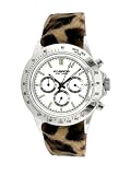 K&BROS Midsize Ice-Time Animal Print Watch #9423-11