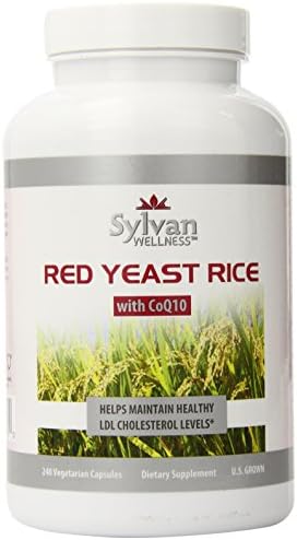 Sylvan WellnessRed Yeast Rice with CoQ10, 240 Count