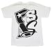Big Up S/s Guys T-shirt In White By Famous Stars And Straps, Size: X-large