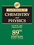 CRC Handbook of Chemistry and Physics, 89th Edition (Crc Handbook of Chemistry and Physics)