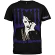 Marilyn Manson - Purple Posterized T-Shirt