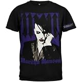 Marilyn Manson - Purple Posterized T-Shirt