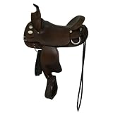 16 17 Crates Gaited Horse Trail Saddle Mahogany Black 281
