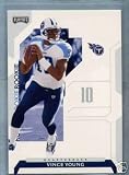 2006 Playoff NFL Playoffs 73 Vince Young - Rookie Card (RC) / Tennessee Titians / Football Cards - In Protective Top Loader - Sports Trading Cards Collecting