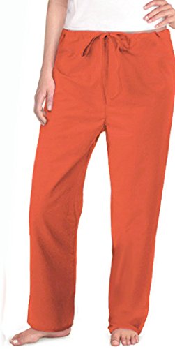 Orange Scrubs Pants BOTTOMS Orange - Apparel Scrubs For HIM or HER