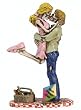 Love Never Dies - Picnic Skulls - Cold Cast Resin - 6.5" Height