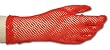 Fancy Wrist Length Stretch Fishnet Gloves in Asst. Colors