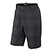 Nike Golf Men's Plaid Shorts - Black/Night Stadium 32