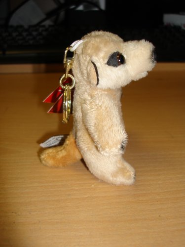 Deluxe Meerkat Keyring 2/Pack