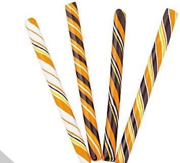 Halloween Candy Sticks 80 pcs Orange Flavored