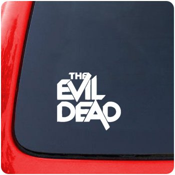 The Evil Dead Text Decal Sticker Ash Halloween Bruce Campbell