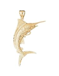 CleverEves 14K Gold Pendant Marlin 8.8 - Gram(s)