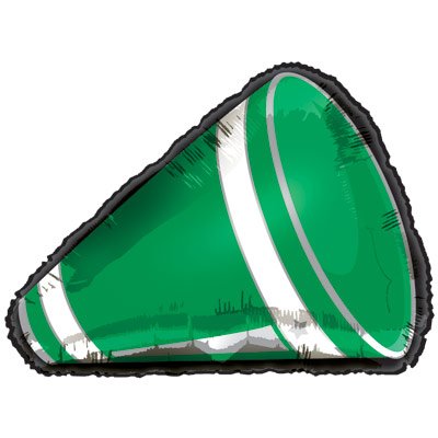 Childrens Toyshop  Sporting Goods : 33" Foil Megaphone Balloon