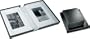 Light Impressions Black Archival Portfolio Box with Black Lining, 16.25" x 20.25" x 2"