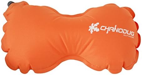 The West Wolf Automatic Inflatable Pillow for Airplane Pillow Car Pillow Camping Pillow Travel Pillow